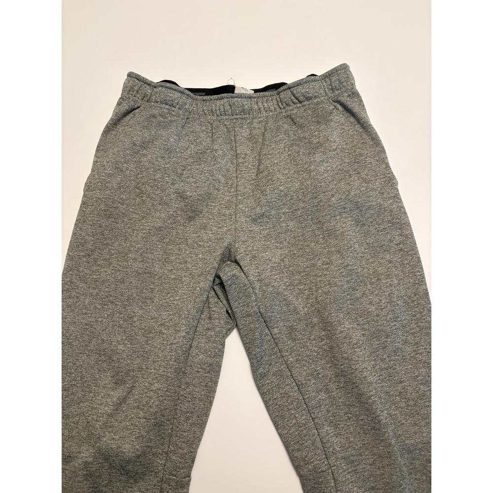 Nike Sweatpants Mens XL Gray Therma Fit Fleece Lined Tapered Joggers
